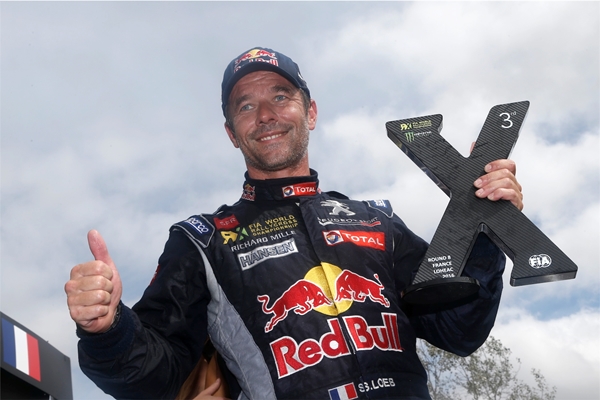 A handsome podium finish for Sébastien Loeb and the PEUGEOT 208 WRX on home turf