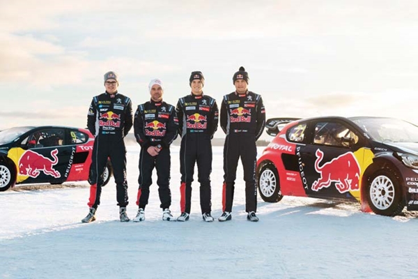 Sebastien Loeb joins Rallycross world champion Team Peugeot Hansen