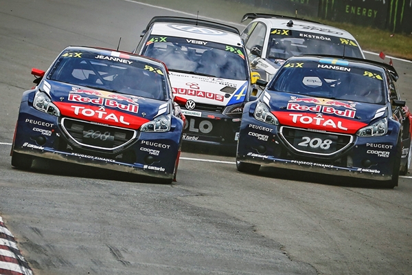 Team Peugeot Hansen on home soil in Sweden