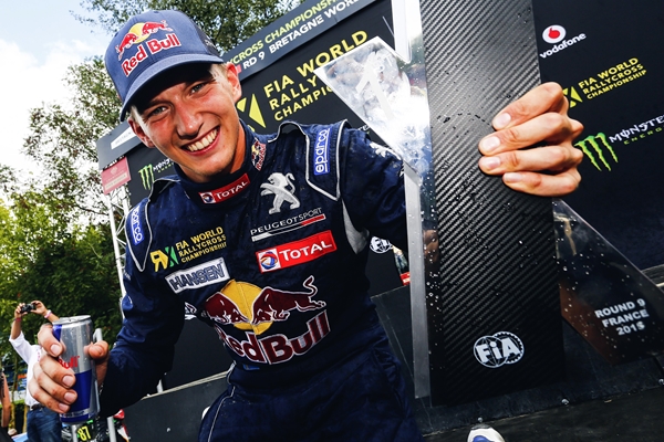 Home success for the PEUGEOT 208 WRX with Timmy Hansen!