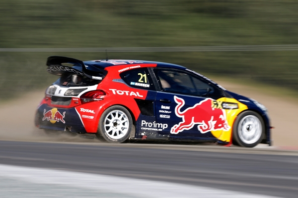 The PEUGEOT 208 WRX chases its fourth victory of the season on home soil